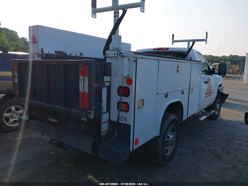 Vin: 1gb0cvcg7bf140516, lot: 46219345, chevrolet silverado 2500hd work truck 20114