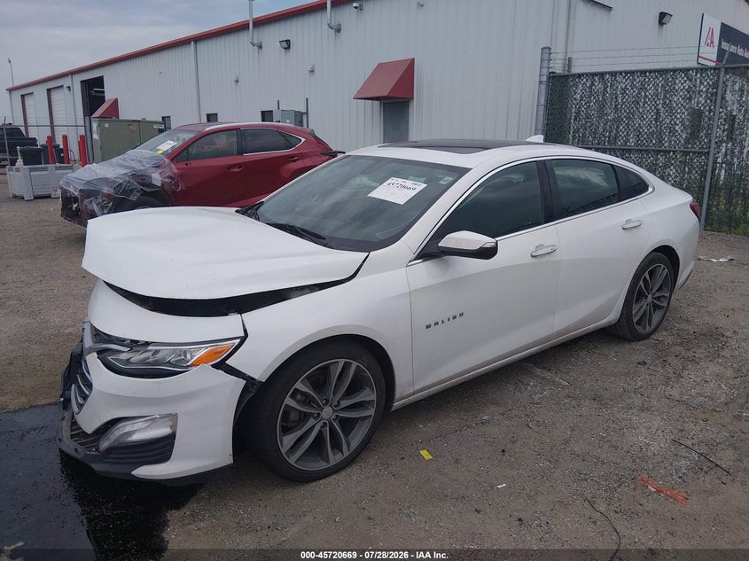 Vin: 1g1ze5sx1lf072044, lot: 46219351, chevrolet malibu fwd premier 20202