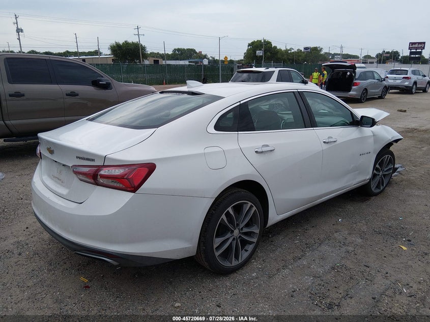Vin: 1g1ze5sx1lf072044, lot: 46219351, chevrolet malibu fwd premier 20204