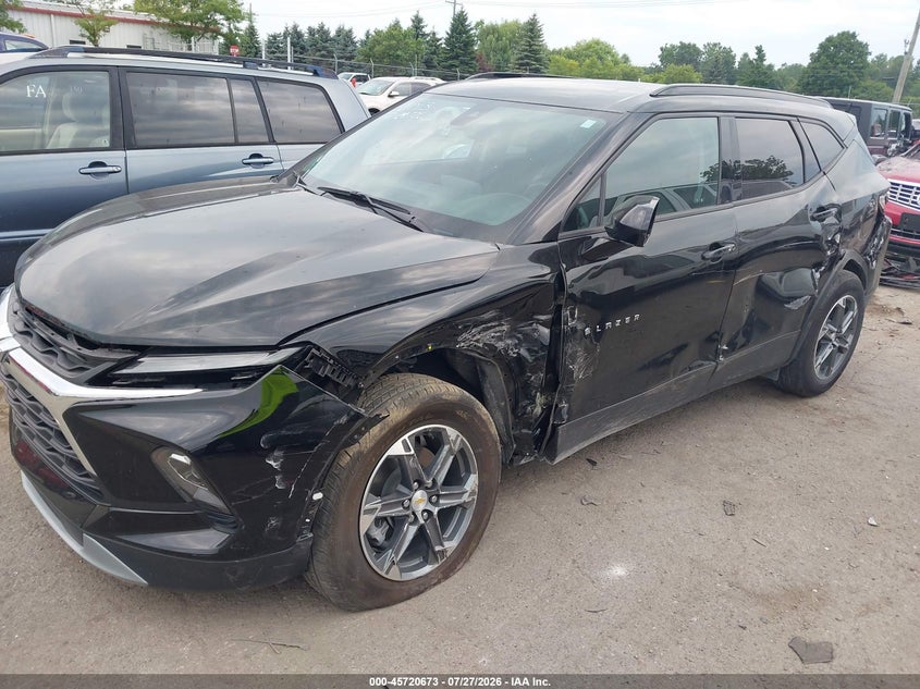 Vin: 3gnkbhr42ss118013, lot: 46219355, chevrolet blazer awd 2lt 20252