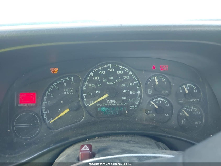 2001 GMC SIERRA 1500 auction photo 7