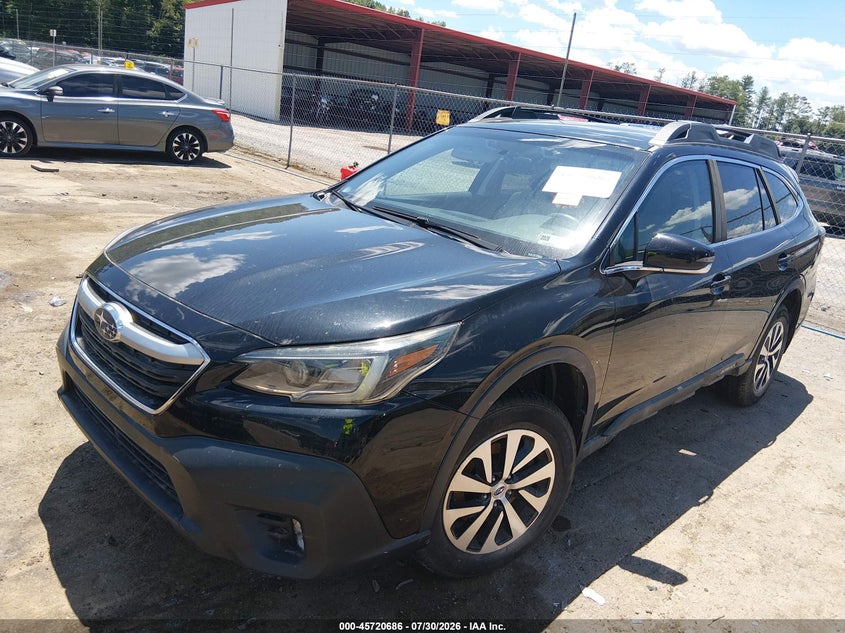 Vin: 4s4btacc9m3163208, lot: 46219368, subaru outback premium 20212