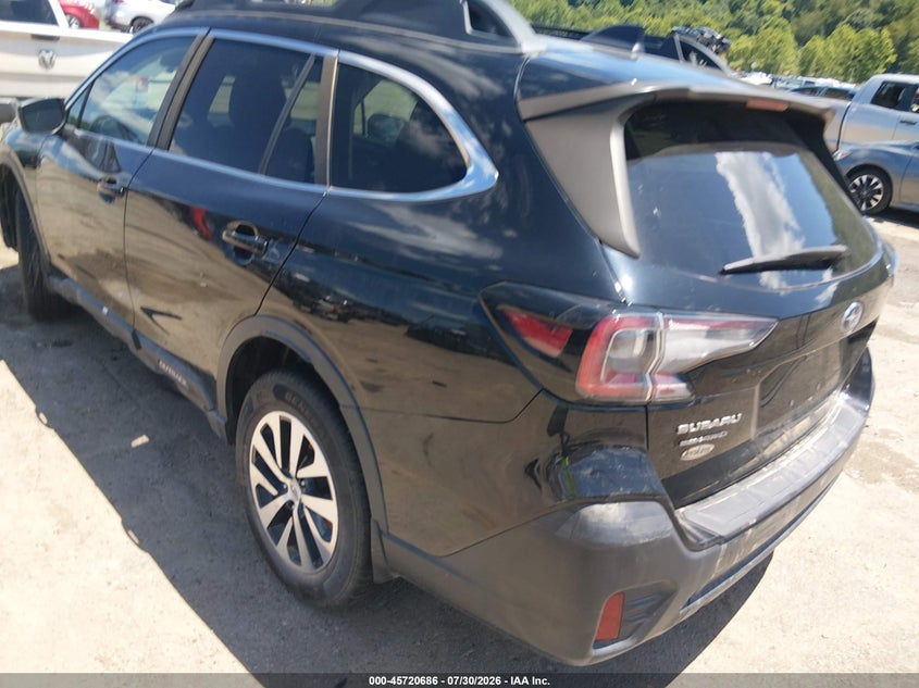 Vin: 4s4btacc9m3163208, lot: 46219368, subaru outback premium 20213