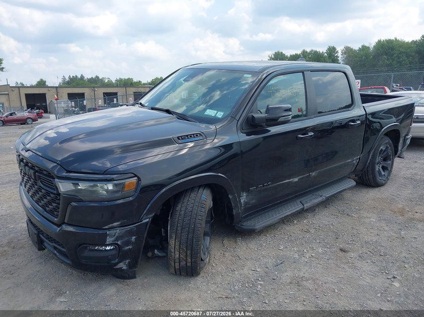 Vin: 1c6rrffg5sn203449, lot: 46219369, ram 1500 big horn  4x4 5'7 box 20252