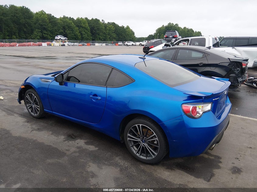 Vin: jf1zcac13d1607847, lot: 46219370, subaru brz limited 20133
