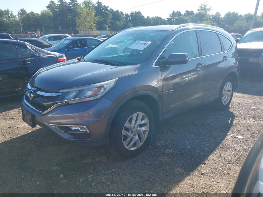 Vin: 2hkrm4h77fh636799, lot: 46219392, honda cr-v ex-l 20152