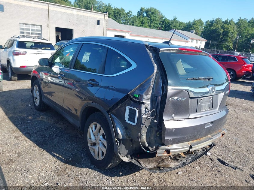 Vin: 2hkrm4h77fh636799, lot: 46219392, honda cr-v ex-l 20153