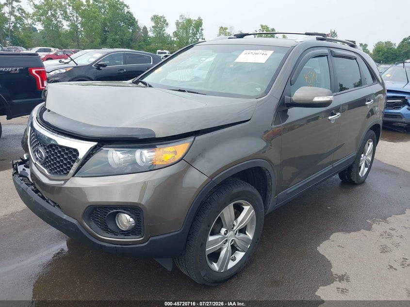 Vin: 5xyku3a68dg323794, lot: 46219399, kia sorento ex 20132