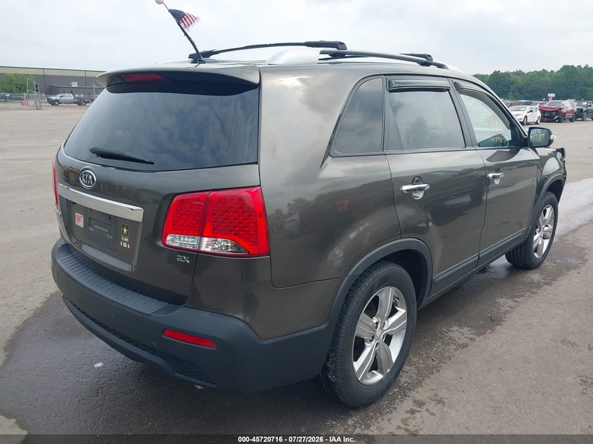Vin: 5xyku3a68dg323794, lot: 46219399, kia sorento ex 20134
