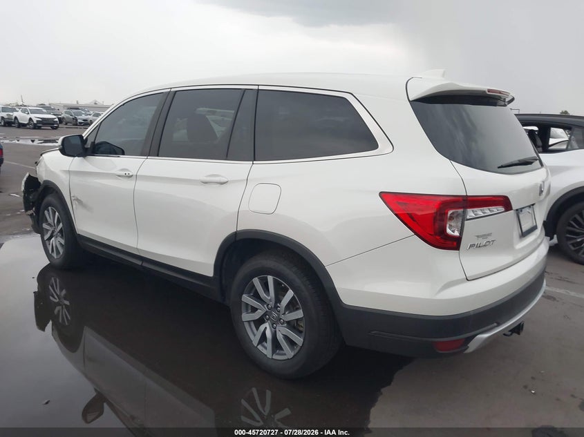 Vin: 5fnyf5h51kb035326, lot: 46219409, honda pilot ex-l 20193