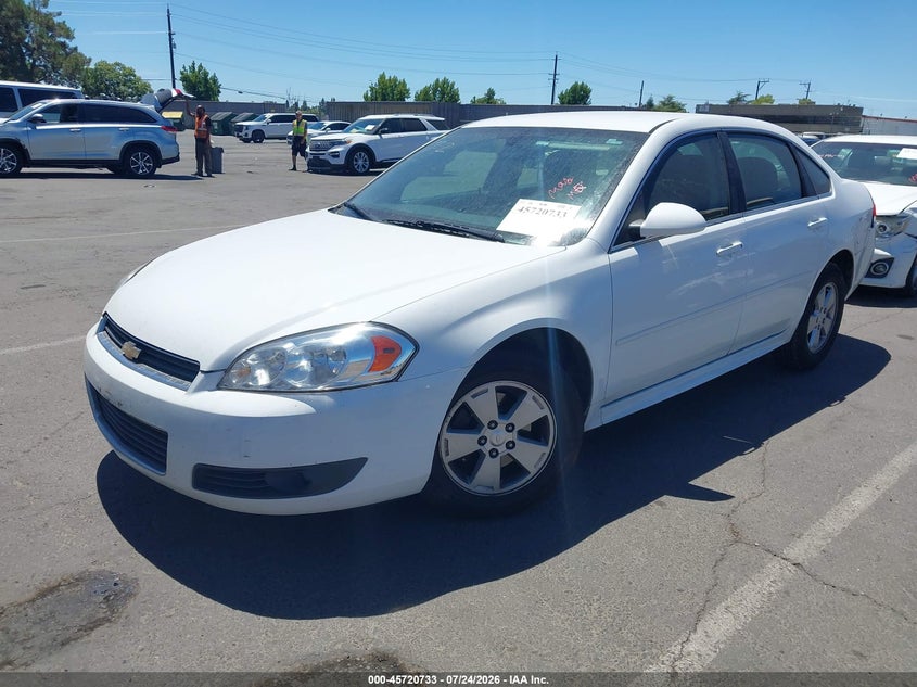2011 Chevrolet Impala, Right Front, IAAI, VIN 2G1WG5EKXB1128632 — photo 2