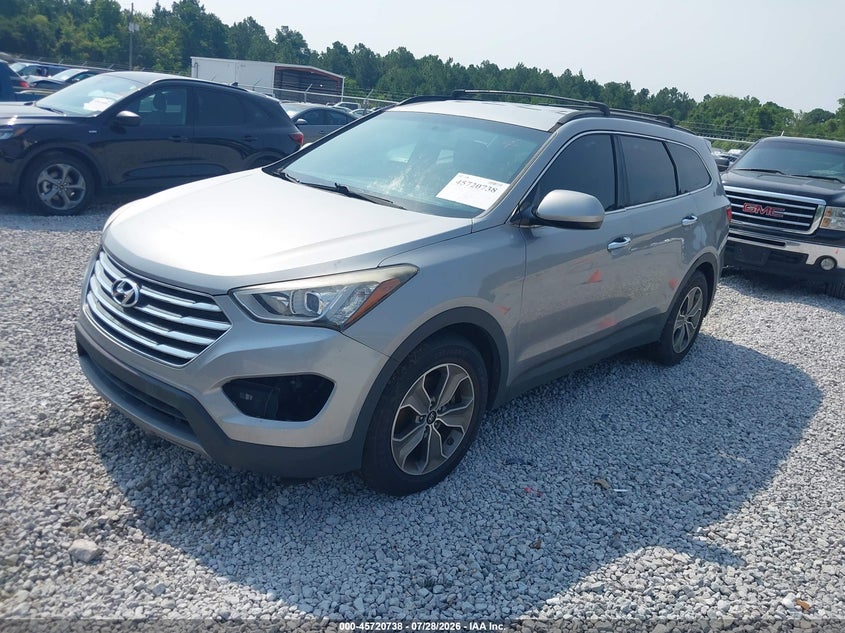 Vin: km8sm4hf4du015060, lot: 46219420, hyundai santa fe gls 20132