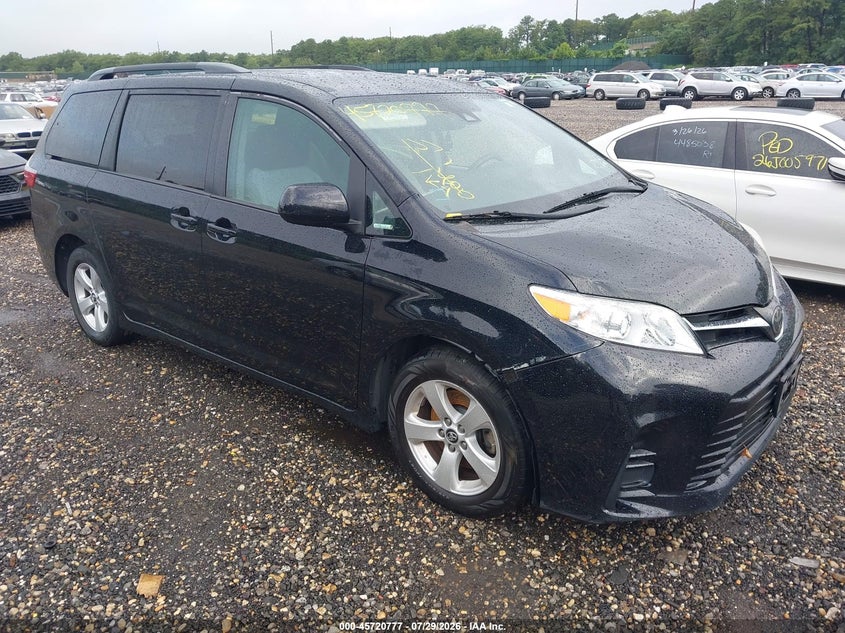 Vin: 5tdkz3dc1ls054882, lot: 46219459, toyota sienna le 2020 img_1