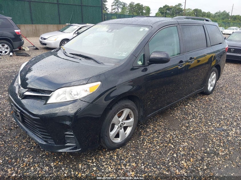 Vin: 5tdkz3dc1ls054882, lot: 46219459, toyota sienna le 20202