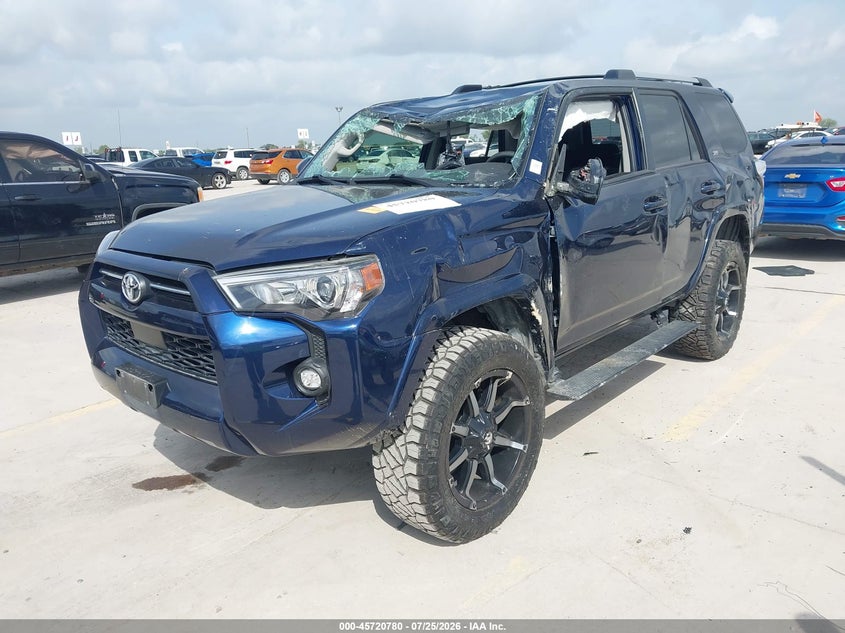 Vin: jteeu5jr4n5262985, lot: 46219462, toyota 4runner sr5 20222