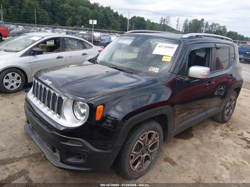 2017 Jeep Renegade, Затопление, IAAI, VIN ZACCJADB8HPF72810 — фото 2