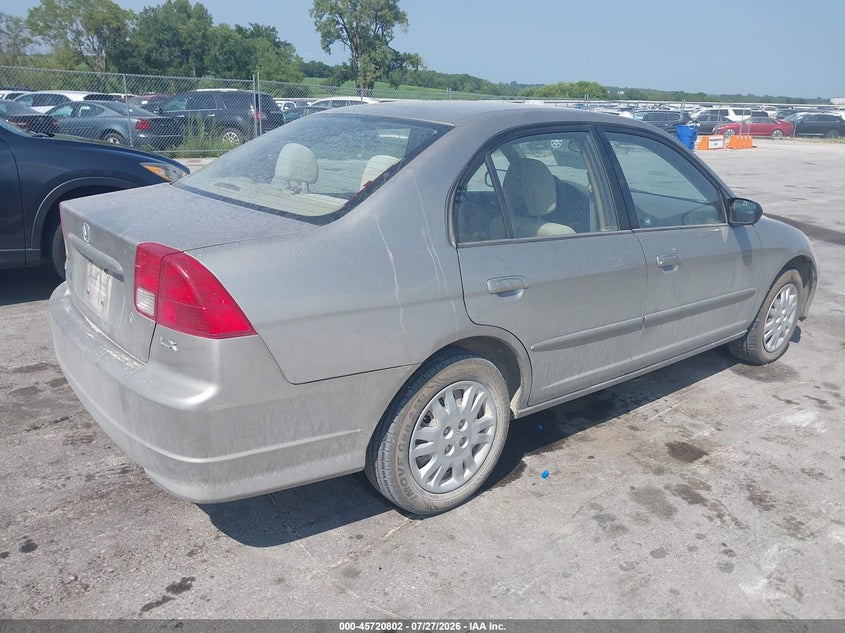 2004 HONDA CIVIC auction photo 4