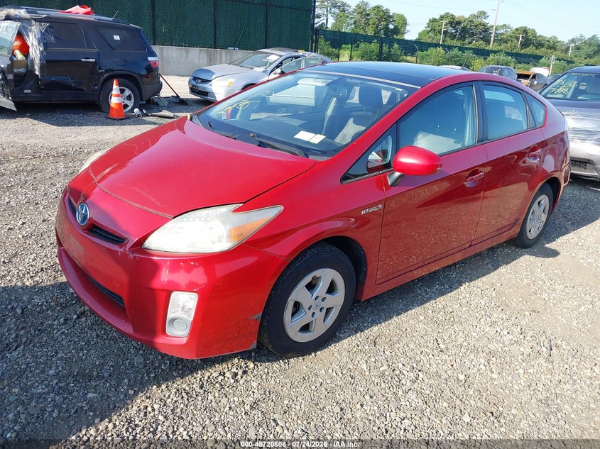 2010 TOYOTA PRIUS auction photo 2
