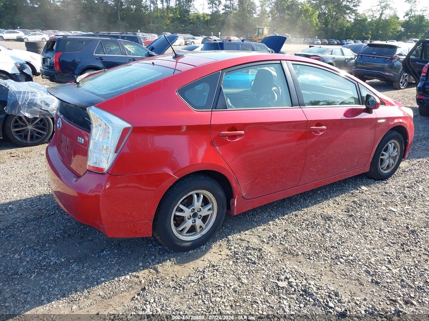 2010 TOYOTA PRIUS auction photo 4