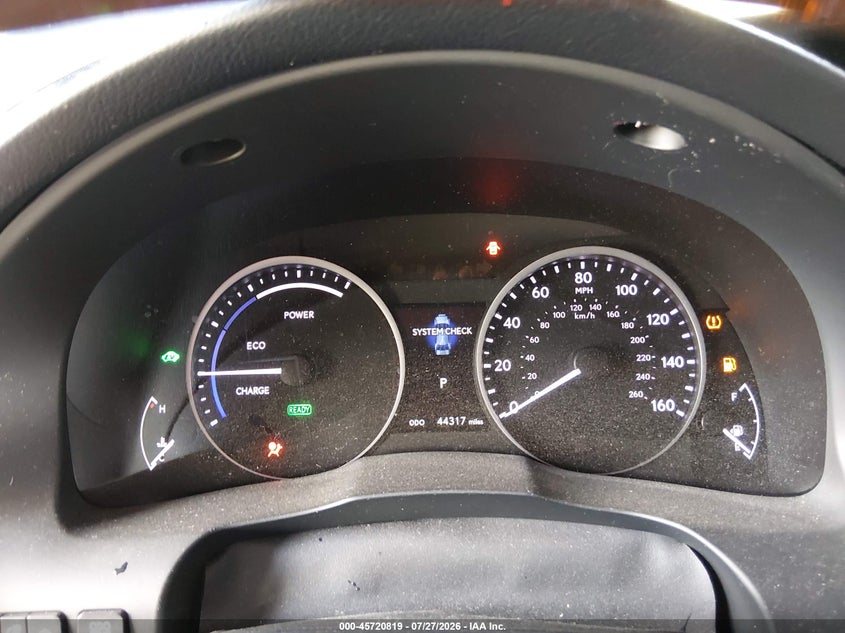 2015 LEXUS ES 300H auction photo 7