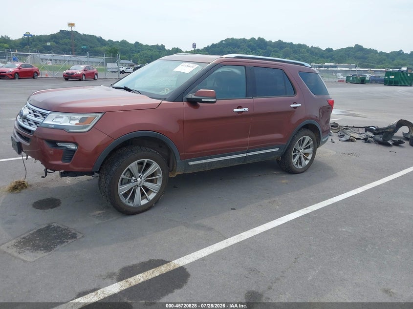 Vin: 1fm5k8f85jgb67051, lot: 46219510, ford explorer limited 20182