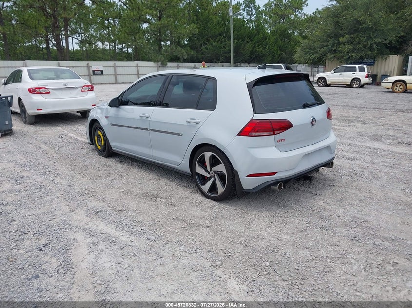 2019 VOLKSWAGEN GOLF GTI auction photo 3