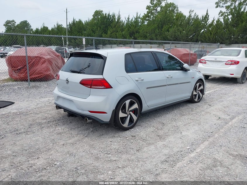 2019 VOLKSWAGEN GOLF GTI auction photo 4