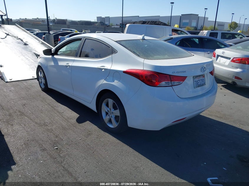 Vin: 5npdh4ae1dh330122, lot: 46219518, hyundai elantra gls 20133