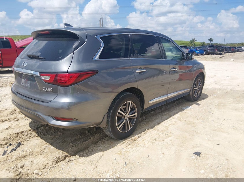Vin: 5n1al0mn5gc511578, lot: 46219555, infiniti qx60 20164