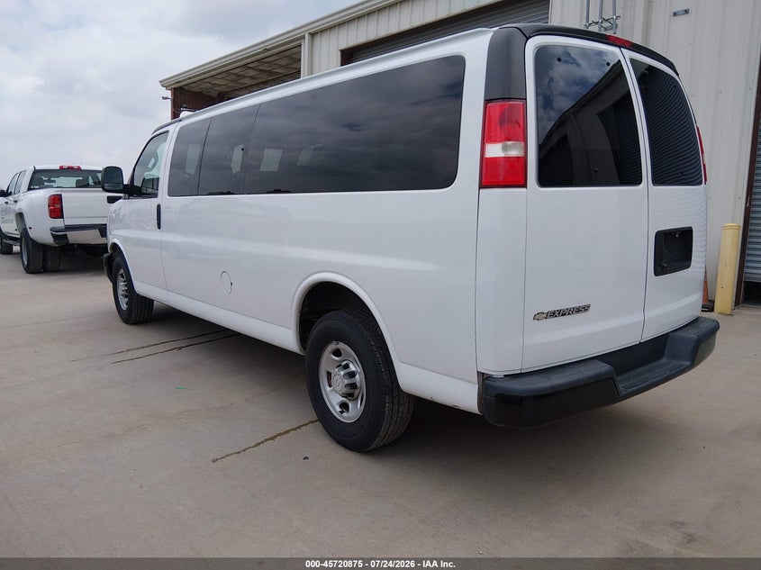 CHEVROLET EXPRESS 3500 2019 VIN 1GAZGNFG1K1345595
