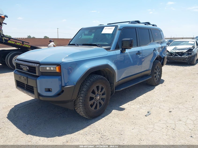 Vin: jteabfaj4sk044949, lot: 46219563, toyota land cruiser 20252