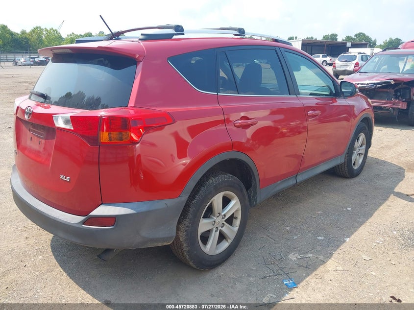 Vin: 2t3wfrev2dw038462, lot: 46219565, toyota rav4 xle 20134