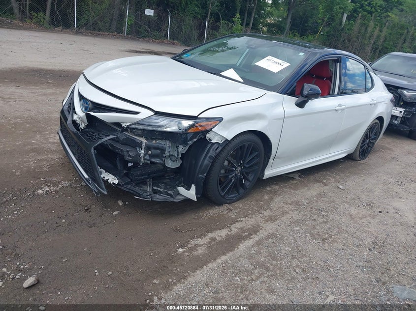 Vin: 4t1k31ak4nu035609, lot: 46219566, toyota camry xse hybrid 20222