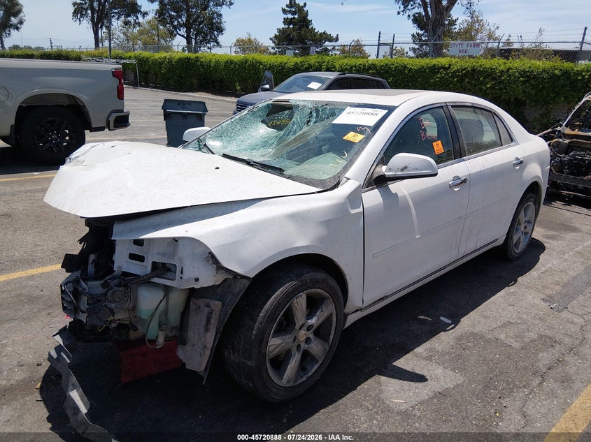 Vin: 1g1zd5e0xcf109870, lot: 46219570, chevrolet malibu 2lt 20122
