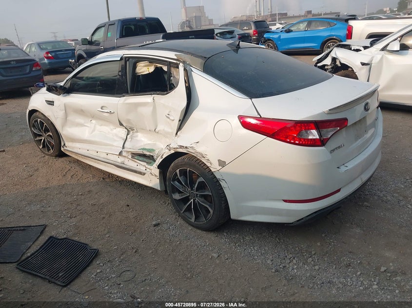 Vin: 5xxgr4a62dg129313, lot: 46219577, kia optima sx 20133
