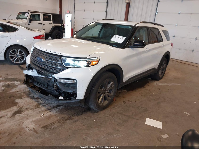 Vin: 1fmsk8dh5ngc05096, lot: 46219588, ford explorer xlt 20222