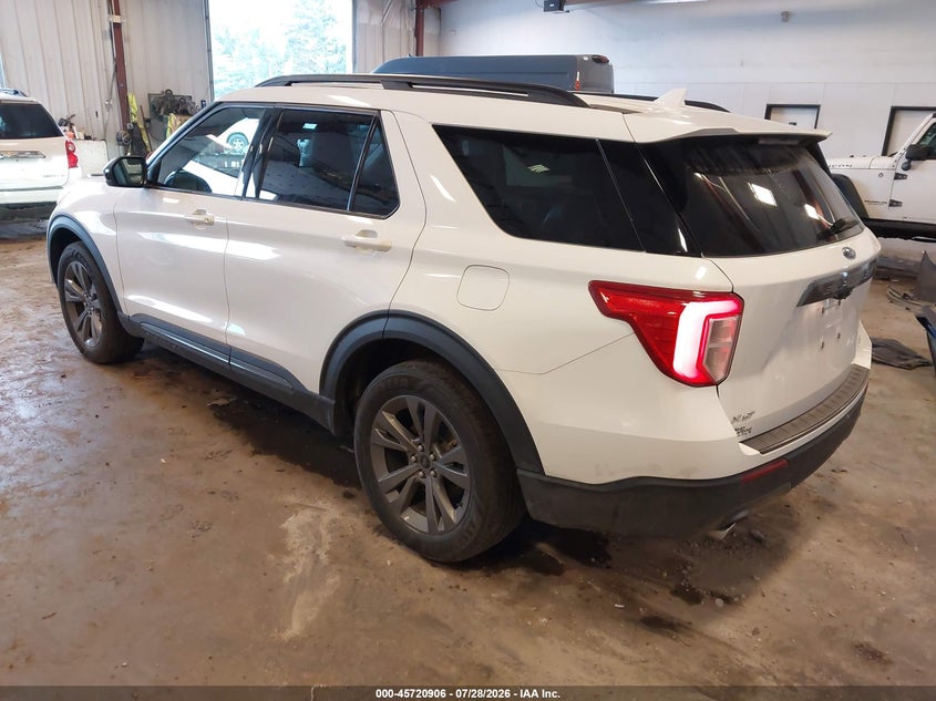 Vin: 1fmsk8dh5ngc05096, lot: 46219588, ford explorer xlt 20223