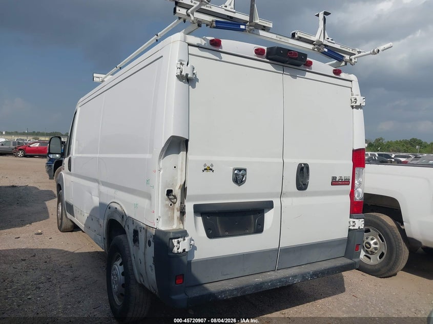 Vin: 3c6trvag5he500225, lot: 46219589, ram promaster 1500 low roof 136 wb 20173