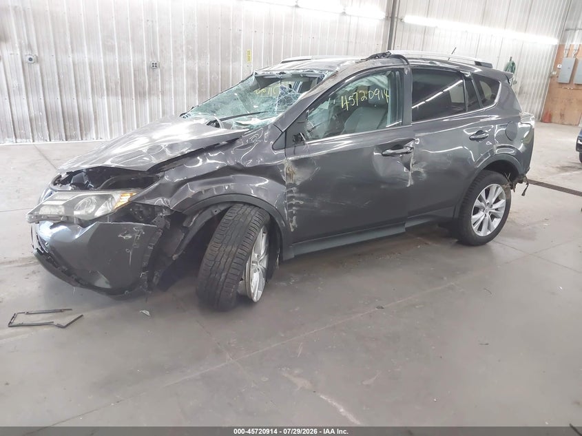 Vin: 2t3dfrev0dw095010, lot: 46219596, toyota rav4 limited 20132