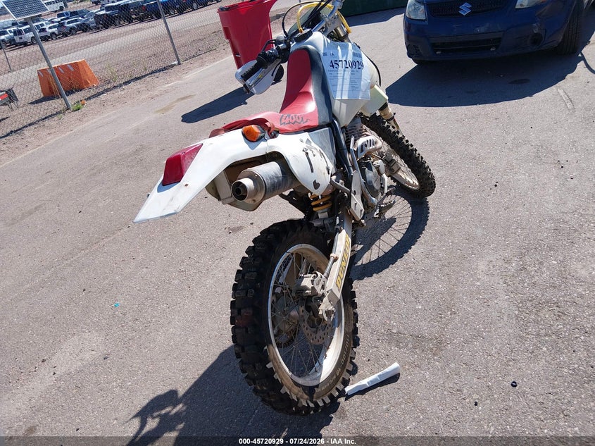 1998 HONDA XR400 auction photo 4