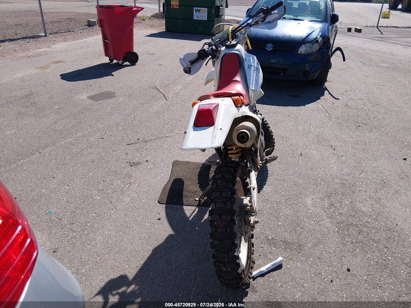 1998 HONDA XR400 auction photo 6