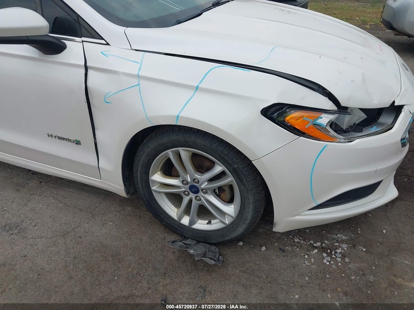 2018 FORD FUSION SEDAN 2.0L I-4 DOHC, VVT, 141HP