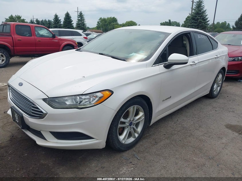 2018 FORD FUSION SEDAN 2.0L I-4 DOHC, VVT, 141HP