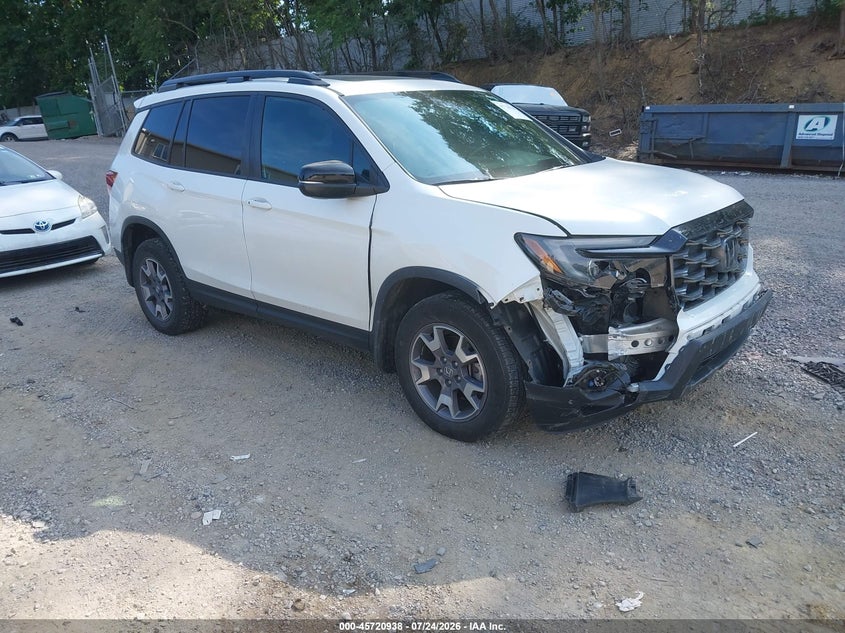 Vin: 5fnyf8h68nb015136, lot: 46219620, honda passport awd trailsport 2022 img_1