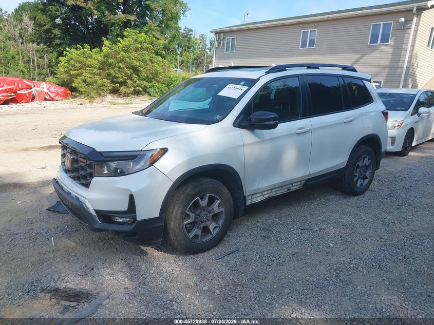 Vin: 5fnyf8h68nb015136, lot: 46219620, honda passport awd trailsport 20222