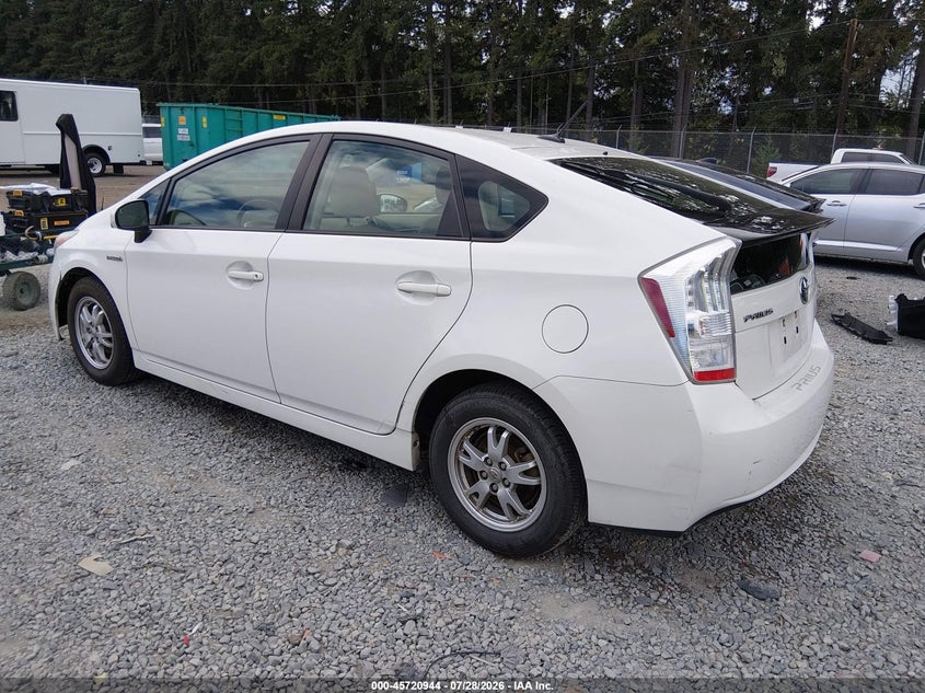 Vin: jtdkn3du9a0169332, lot: 46219626, toyota prius ii 20103