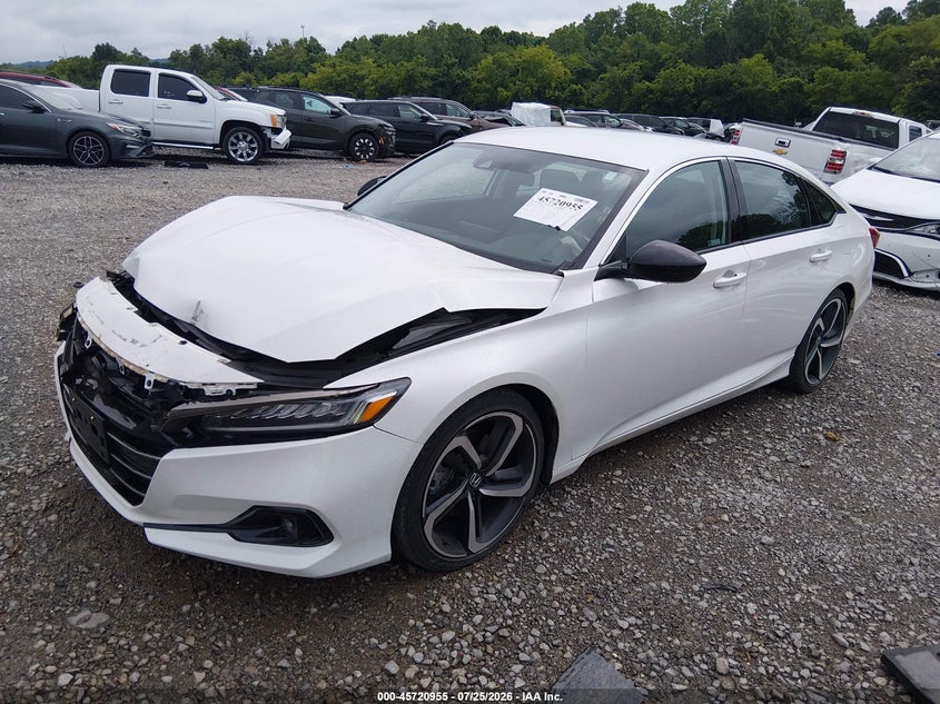 2021 HONDA ACCORD auction photo 2