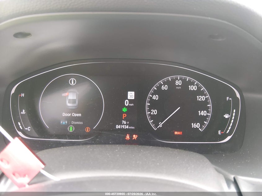 2021 HONDA ACCORD auction photo 7