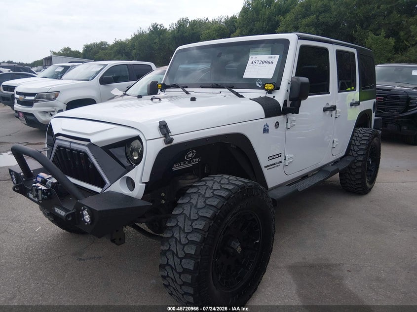 2014 JEEP WRANGLER UNLIMITED auction photo 2