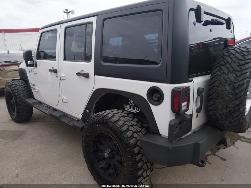 2014 JEEP WRANGLER UNLIMITED auction photo 3